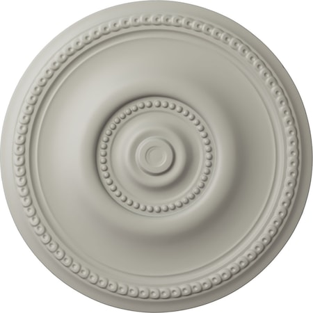 Ekena Millwork Raynor Ceiling Medallion (Fits Canopies up to 6"), Hand-Painted Pot of Cream, 20 5/8"OD x 1 3/8"P CM20BEPCF